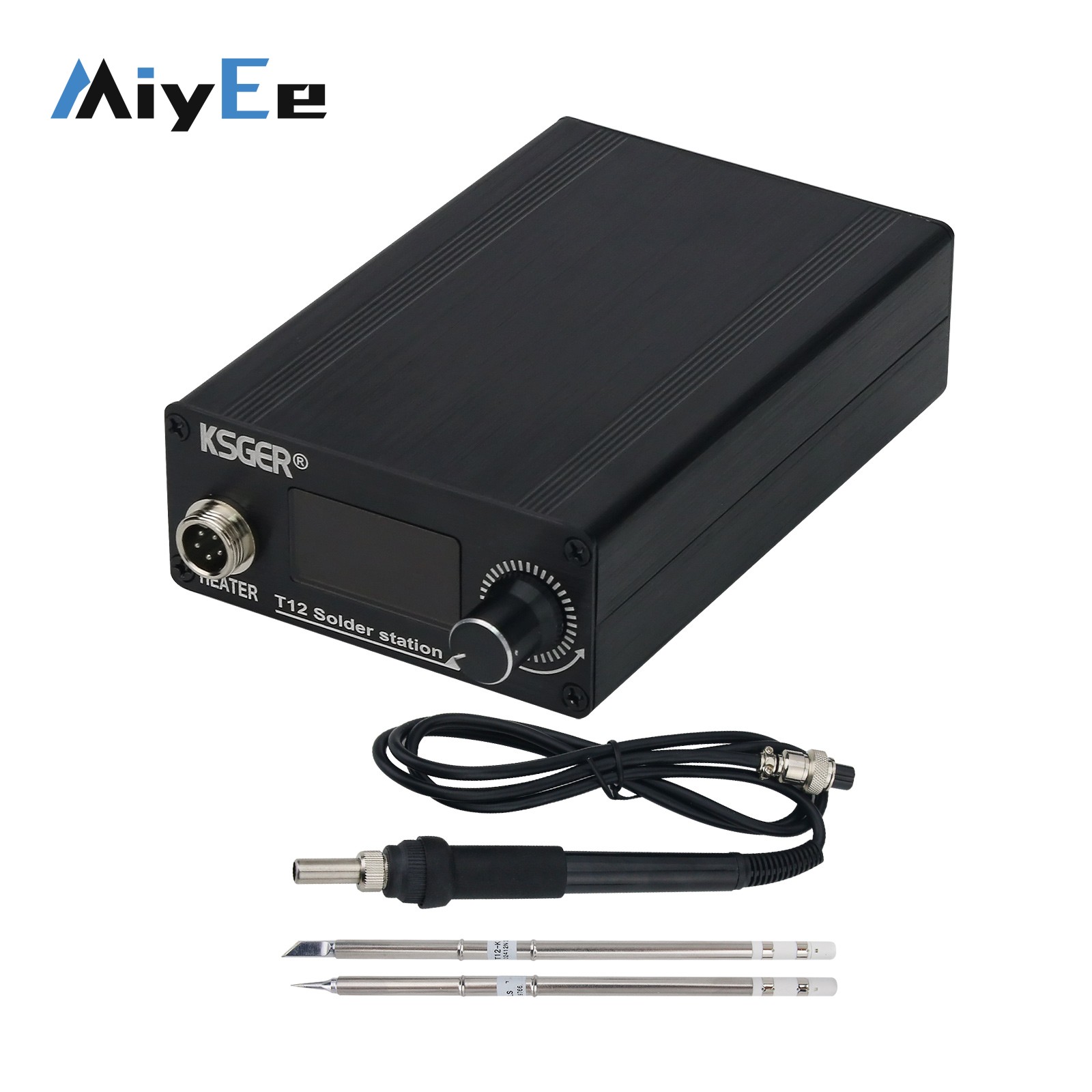 محطة لحام KSGER STM32 V3.1S T1 - مراجعة Soldering Station T12 Oled وسعره