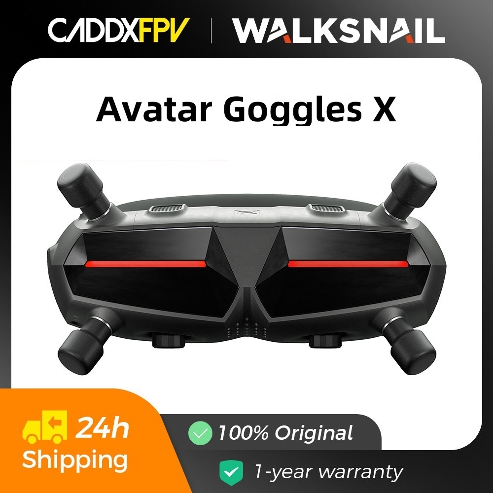 نظارات CADDXFPV Walksnail Avat - مراجعة Fpv Goggles Avatar Hd Receiver وسعره